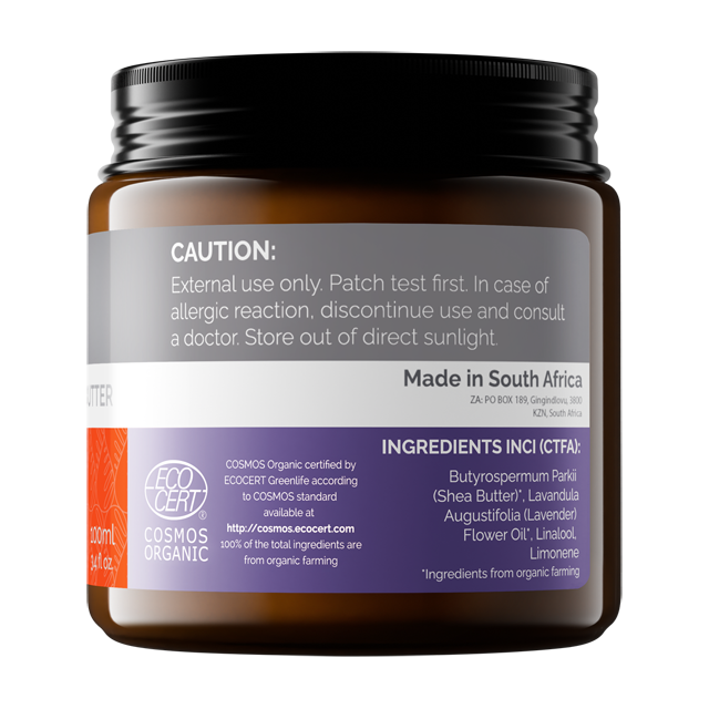 SOiL Lavender scented Shea Butter 100ml