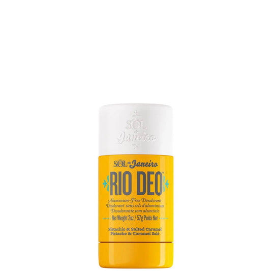 Sol de Janeiro Rio Deo Cheirosa 62 aluminium-free deodorant stick, 57g, with floral and tropical scent packaging.
