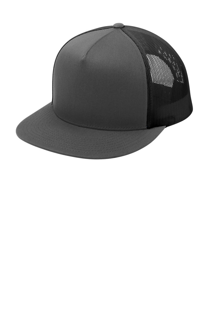 Sport-Tek ®  YP Classics  ®  5-Panel Classic Trucker Mesh Back Cap. STC38