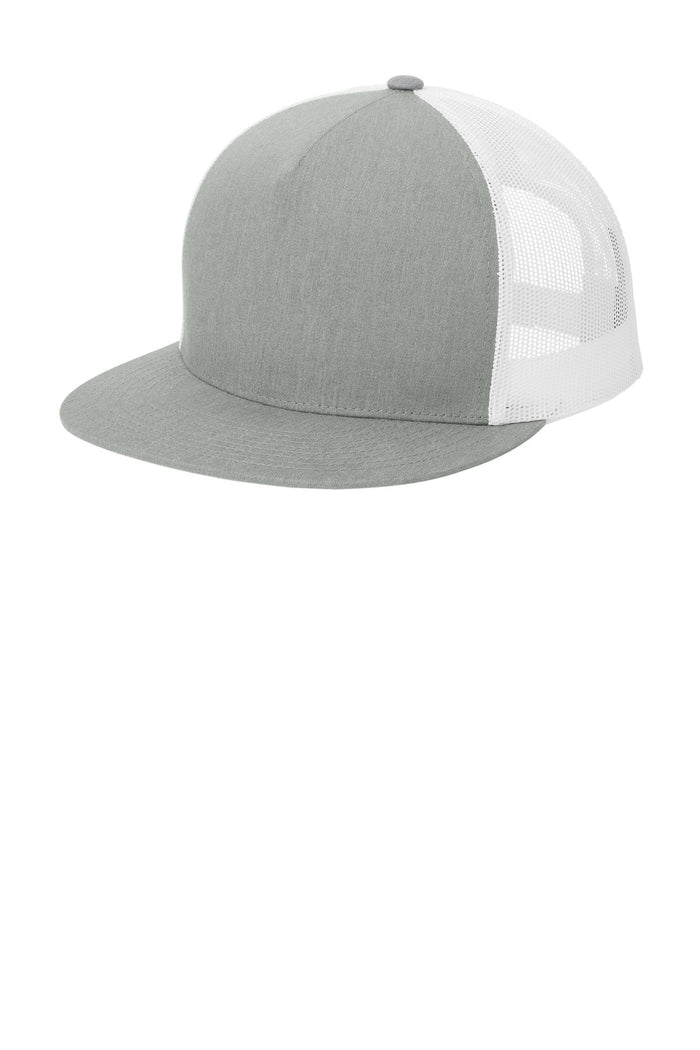 Sport-Tek ®  YP Classics  ®  5-Panel Classic Trucker Mesh Back Cap. STC38