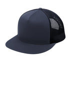 Sport-Tek ®  YP Classics  ®  5-Panel Classic Trucker Mesh Back Cap. STC38