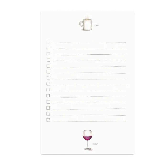 Start & Finish Notepad