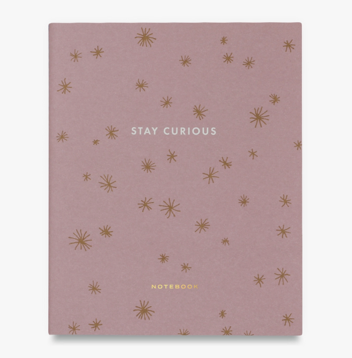 Stay Curious Dotted Notebook