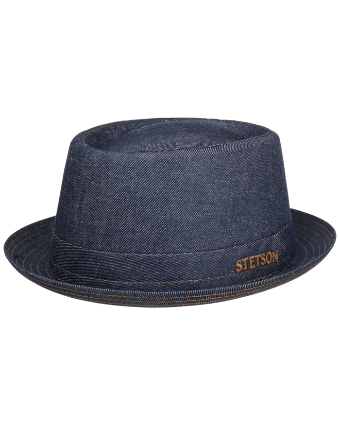 STETSON DANVICK DENIM PORK PIE