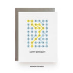 Strands Birthday Card