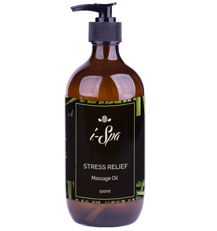 Stress Relief Massage Oil 500ml
