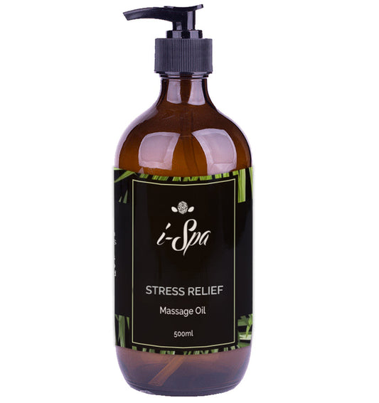 Stress Relief Massage Oil 500ml