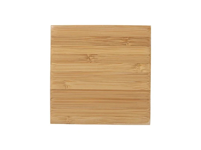 Sublimation Blanks Square Bamboo Coaster(9.7*9.7cm/3.7inch*3.7inch)