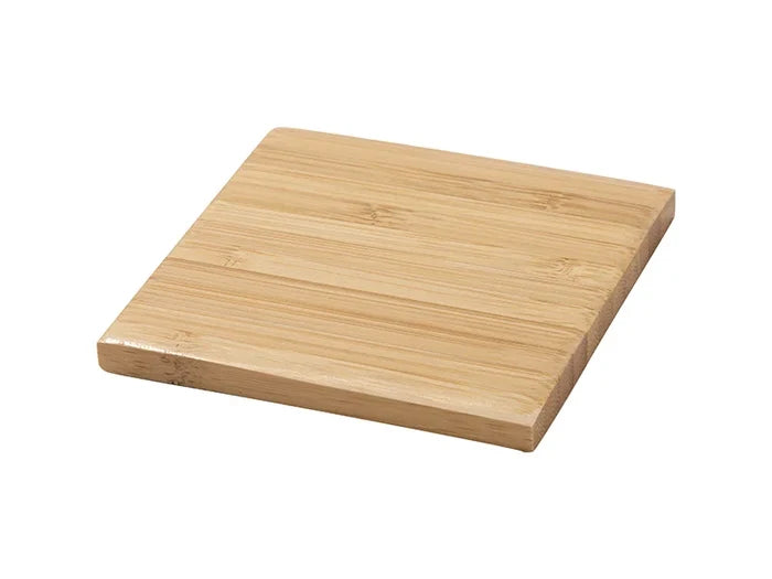 Sublimation Blanks Square Bamboo Coaster(9.7*9.7cm/3.7inch*3.7inch)