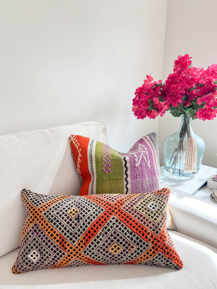 Sunshine II Kilim Pillow (12x24)