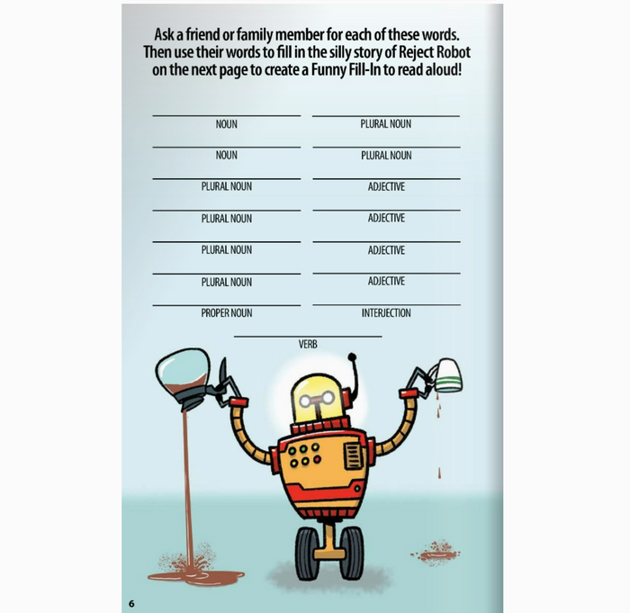 Super Funny Fill-Ins For Kids