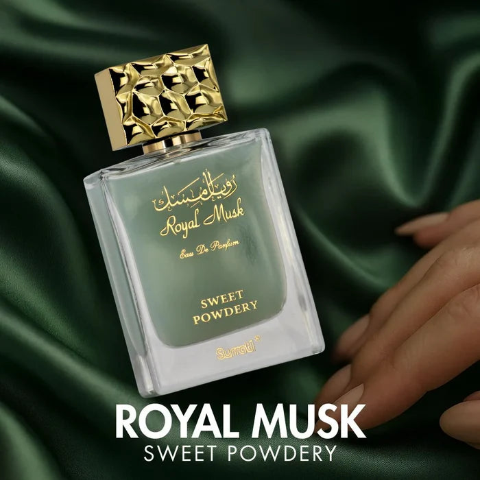Surrati - Royal Musk Sweet Powdery Eau de Parfum – 100ml (3.4 oz)