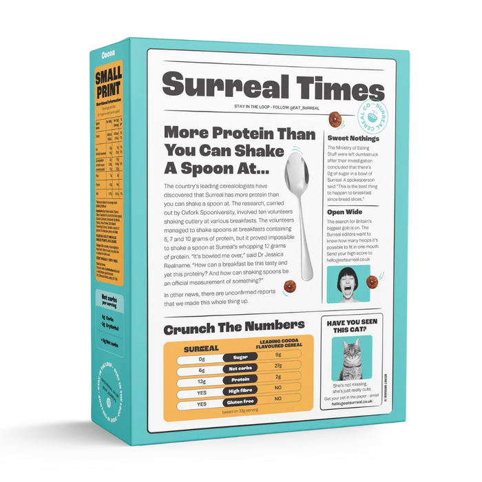 Surreal Keto Low Carb Cocoa Cereal 240g