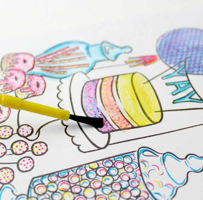 Sweet Table Paint With Water Card