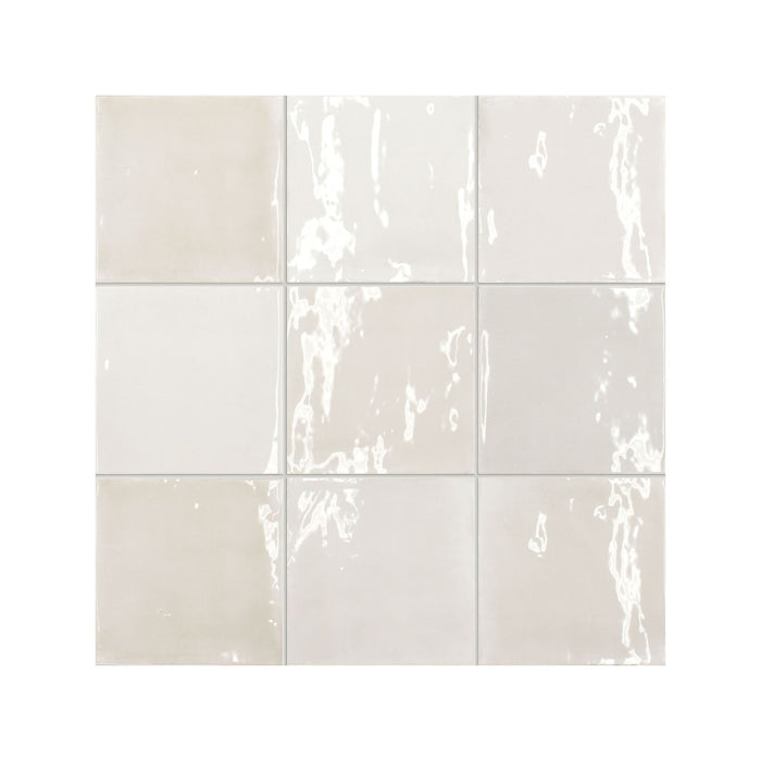 TBox Seashell Glossy 12.5x12.5 Tile Sartoria By Terratinta
