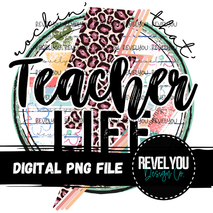 Teacher Mini Collab with RevelYOU & C's Sweet Designs - PNG Downloads