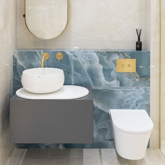 Tele Di Marmo Onyx Green Polished 60x120 Tile Emil