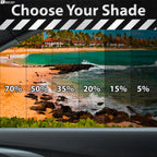 Precut Rear Windshield Premium Nano - Ceramic Window Film Tint Kit For Tesla Model Y - Bogar Tech Designs