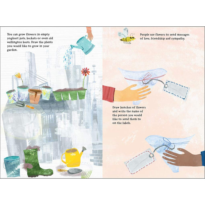The Big Sticker Book of Blooms