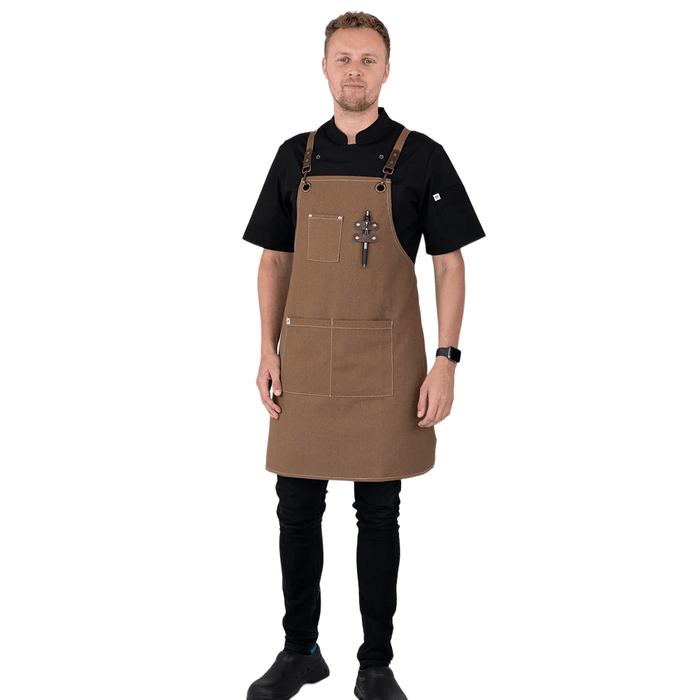 Tomy Bib Apron - Coffee - TEM IMPORTS™