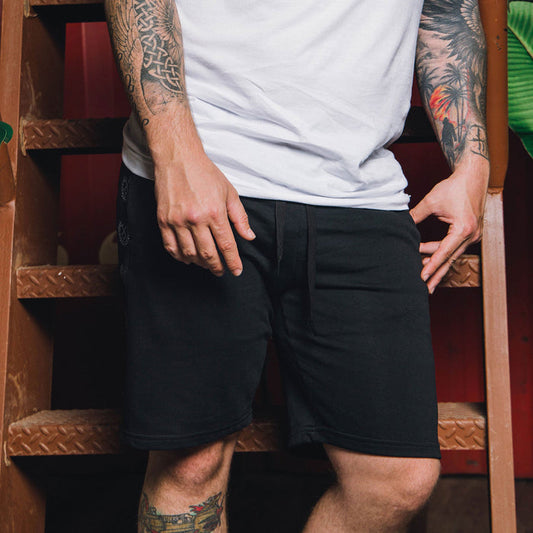 Track Shorts - Black