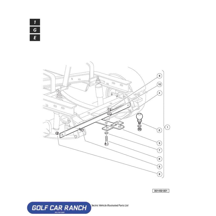 1011522 Trailer Hitch and Ball Kit - 1 7/8’’ ACCESSORY - CC