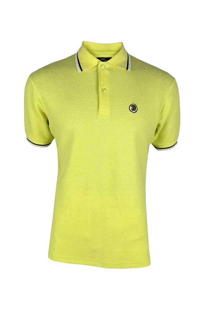TROJAN Twin Tipped Textured Polo