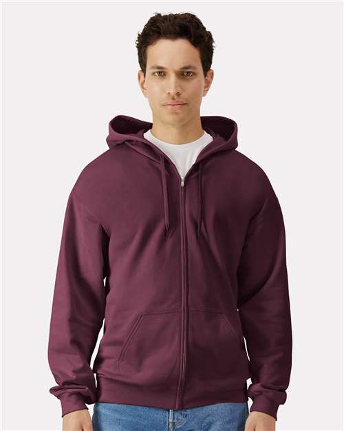 Unisex Softstyle® Full-Zip Hooded Sweatshirt