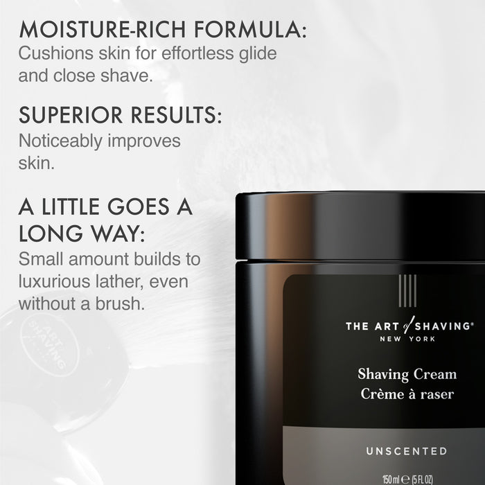Unscented Shaving Cream 5 OZ