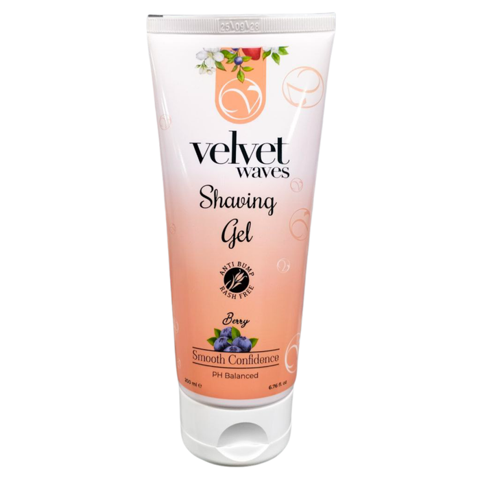 Velvet Waves Shaving Gel – Berry 200ml