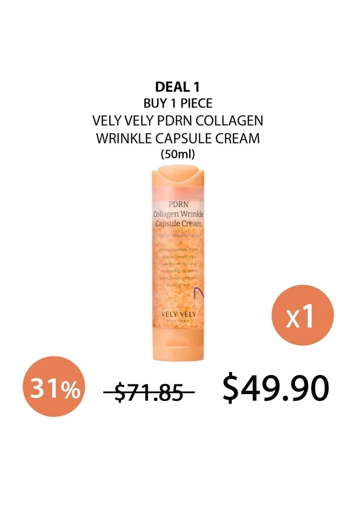 (BUY 1) VELY VELY PDRN COLLAGEN CREAM