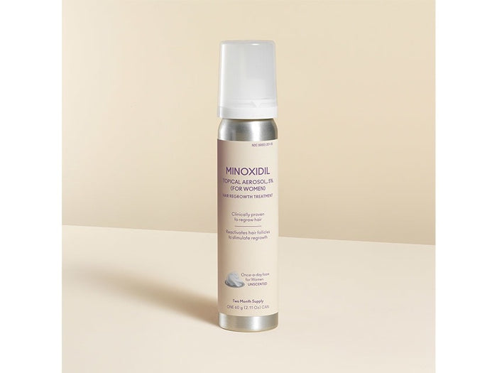 Virtue Flourish Minoxidil Topical Aerosol 5% Hair Regrowth Treatment (For Women)
