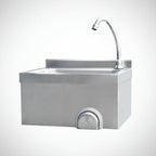 Wall Mounted Stainless Steel Sink Hotel Equipments Knee operate Hand Wash Sink