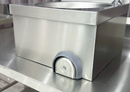 Wall Mounted Stainless Steel Sink Hotel Equipments Knee operate Hand Wash Sink