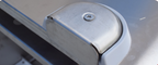 Wall Mounted Stainless Steel Sink Hotel Equipments Knee operate Hand Wash Sink