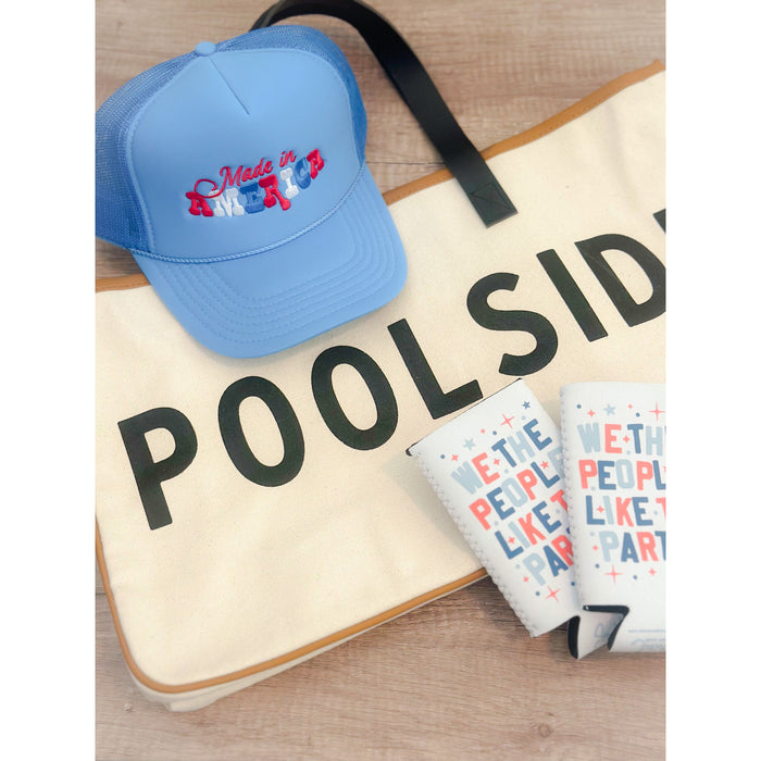 We The People Like to Party Coozie