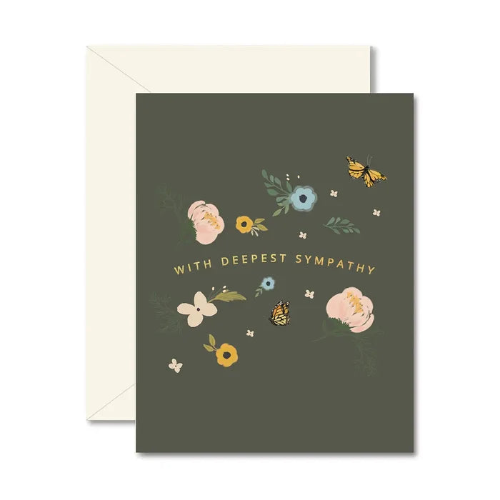 With Deepest Sympathy Card