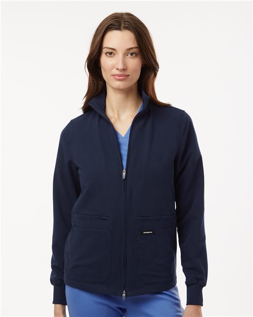 Women's Ceri Essential Full-Zip 6-Pocket Scrub Jacket