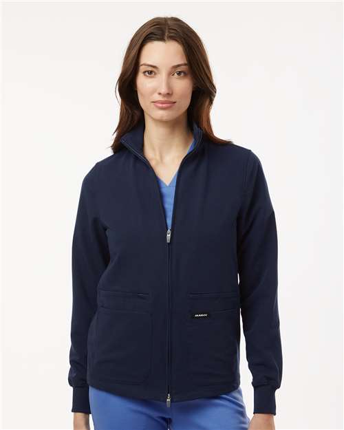 Women's Ceri Essential Full-Zip 6-Pocket Scrub Jacket