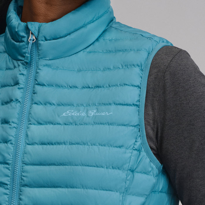 Microlight Down Vest-Azure-3