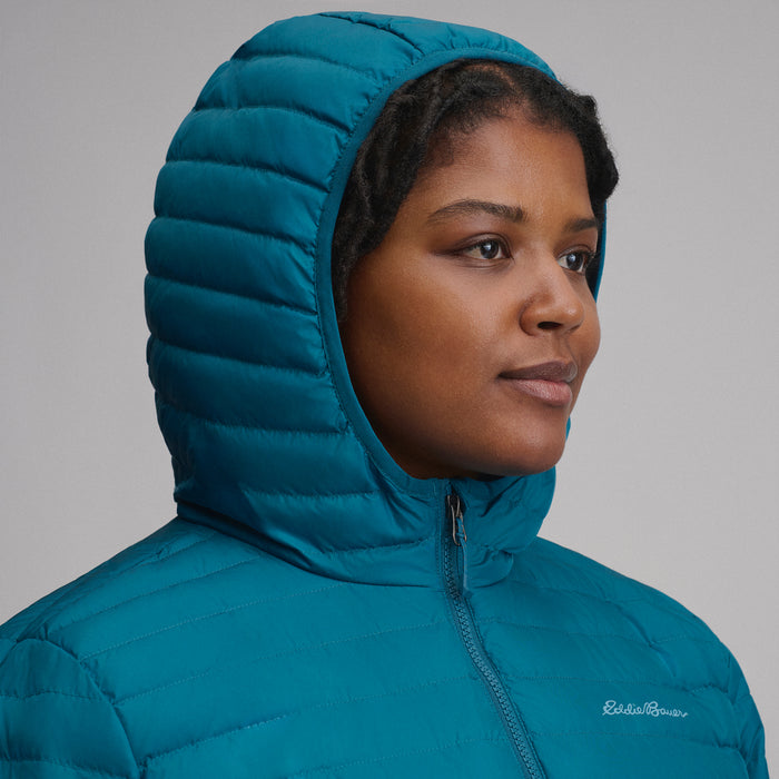 Women's Microlight Parka-Meridian Blue-7