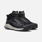 Women's Nxis Evo Mid Waterproof Black Blue Glass
