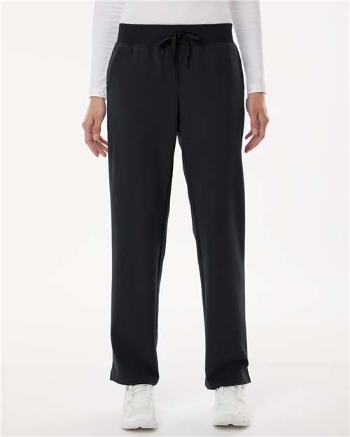 Women's Petite Sizes Xenos Essential Knit-Waist Scrub Pants