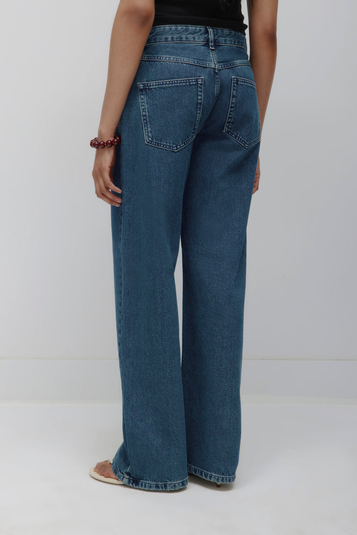 Women's Taba Denim in Mid Wash