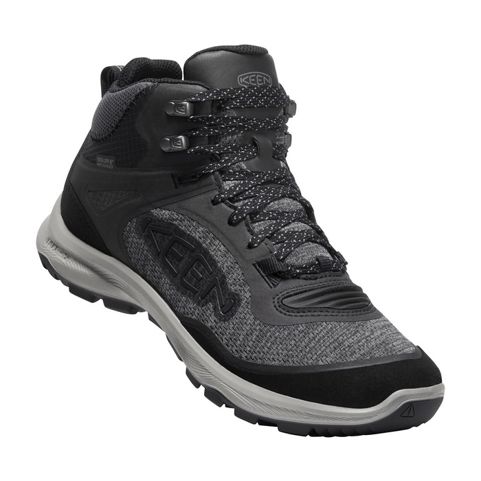 Women's Terradora Flex Mid Waterproof Black Steel Grey