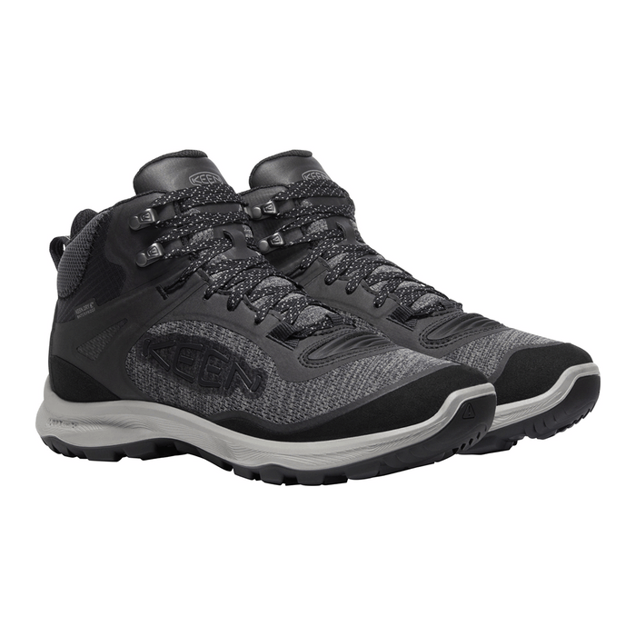 Women's Terradora Flex Mid Waterproof Black Steel Grey