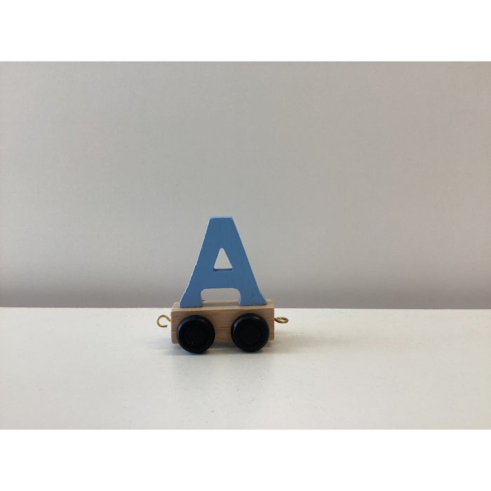 Wooden Name Train Letter A