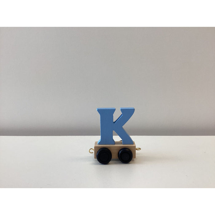 Wooden Name Train Letter K