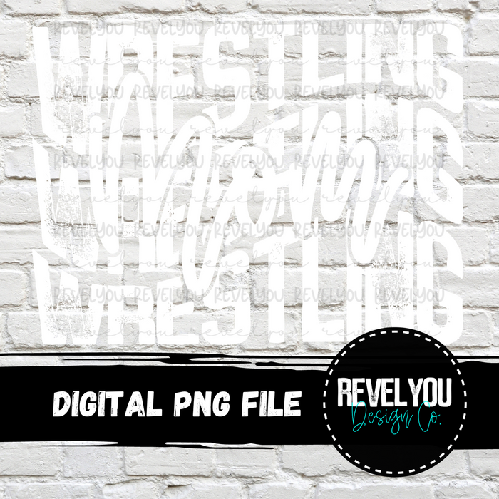 Wrestling Digital Bundle - PNG