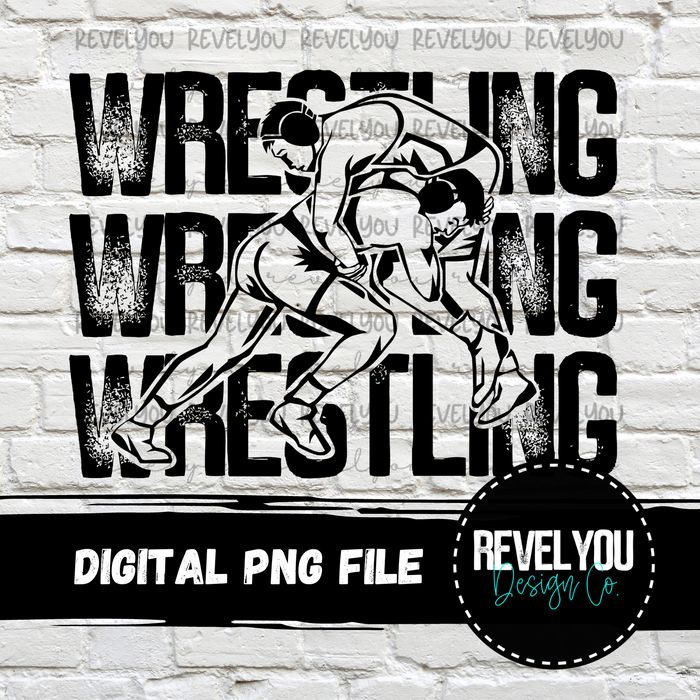 Wrestling Digital Bundle - PNG